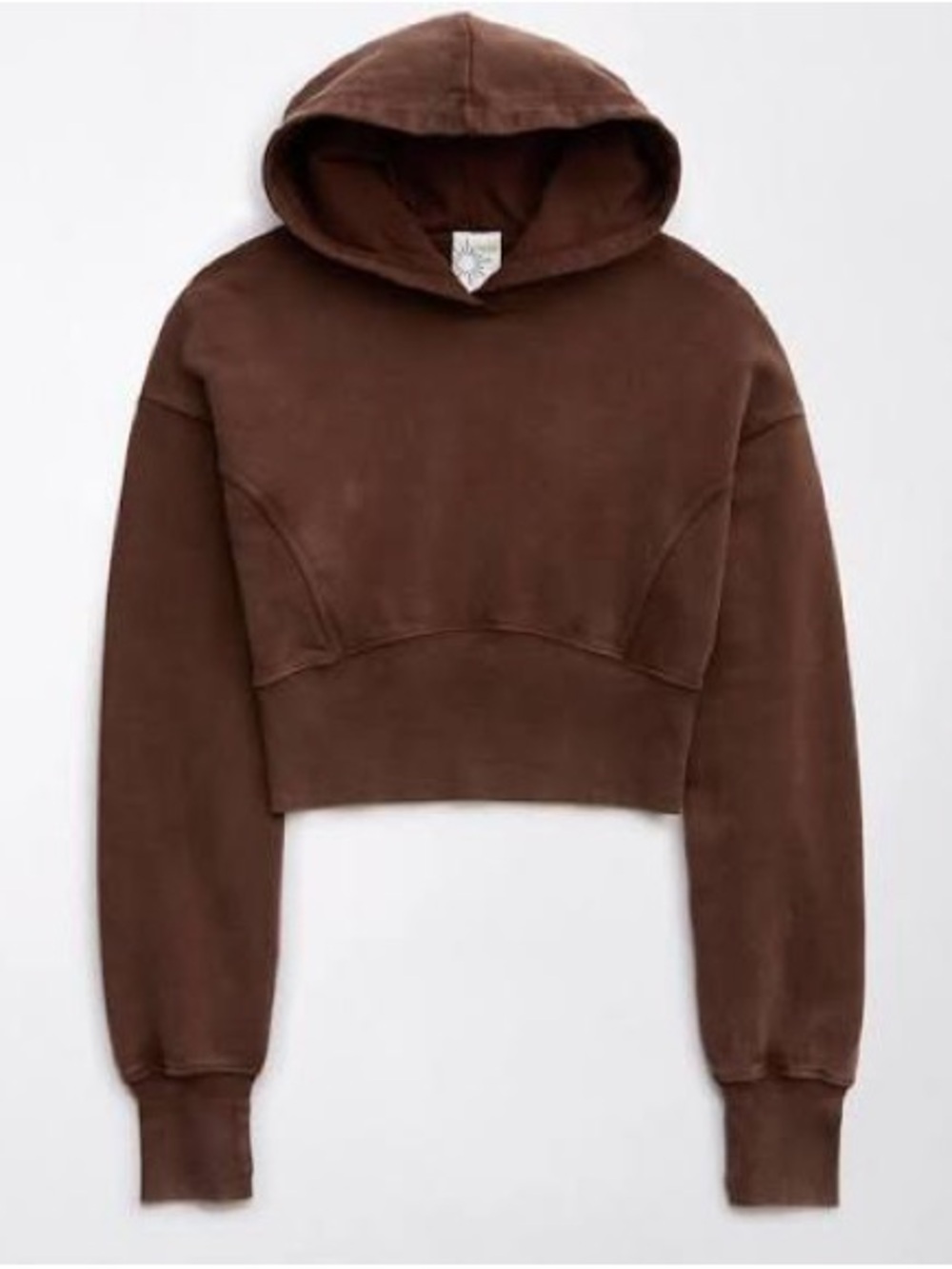 Aerie Offline throwback cropped hoodie